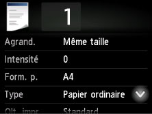 figure : écran tactile